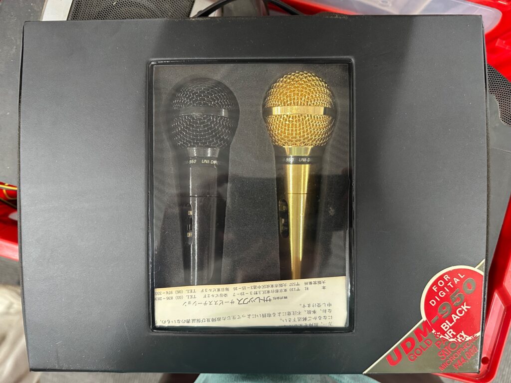 2本のワイヤレスマイクセット（UDM-950）