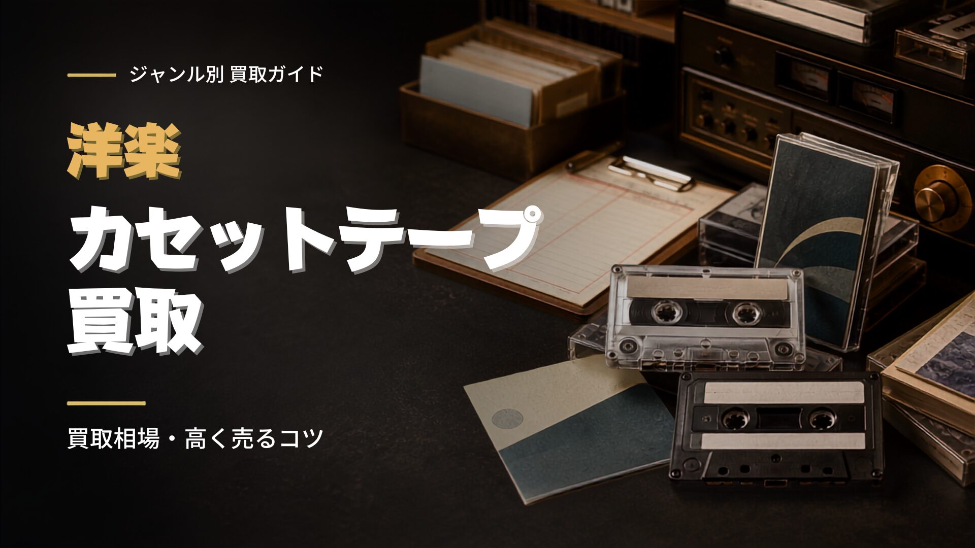 洋楽 カセットテープ買取｜大阪・関西 最短30分出張買取
