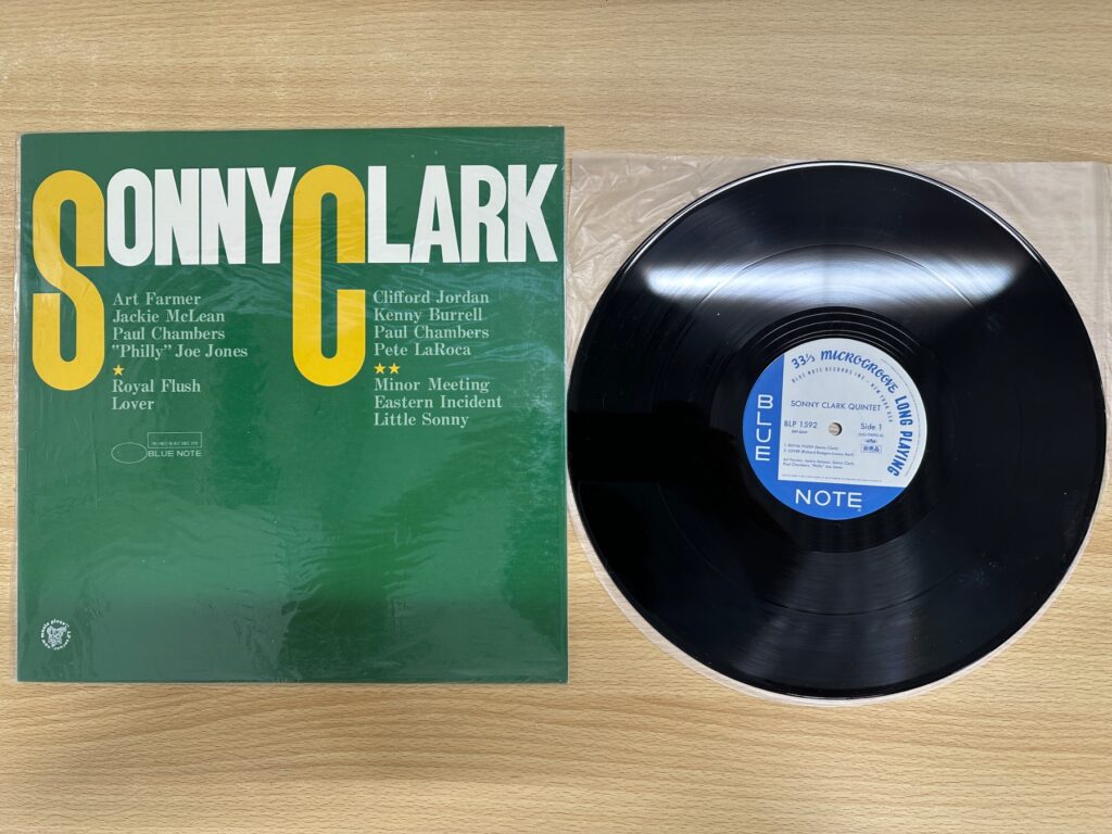 ソニー・クラークのブルーノート盤LPジャケットとレコード